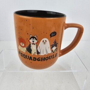 Halloween Squad Ghouls Ceramic Coffee Mug Winfred & Lily 16oz Pets Spooky Boo